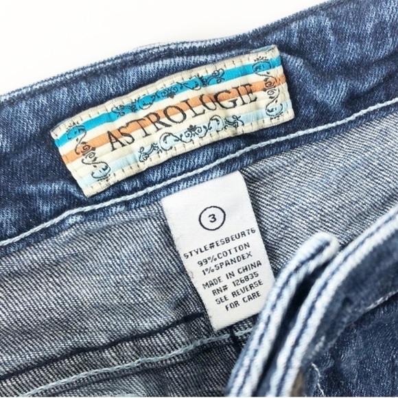 Astrologie denim jean shorts - Picture 6 of 7
